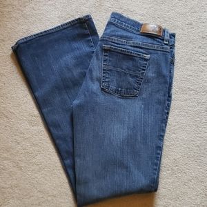 Express X2 Women's Low Rise Slimmer Flare Leg Jeans